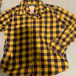 Carter's Plaid Button Down